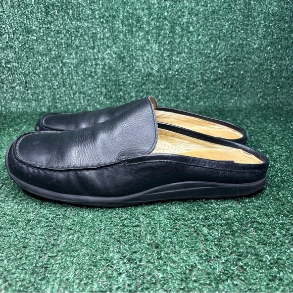 Vtg 90s Kenneth Cole Slide View II Mens 10.5 / 44 Shoes Leather Made In Italy